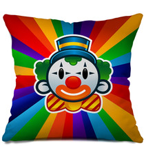 Colorful Birthday Clown Pillows 56985300