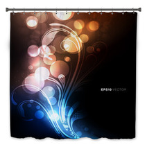 Colorful, Bright And Vivid Abstract Vector Background Bath Decor 53017845