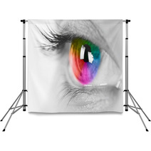 Colorful Eye Backdrops 11928293