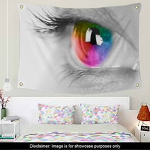 Colorful Eye Wall Art 11928293