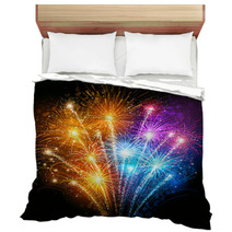 Colorful Fireworks Bedding 57779638