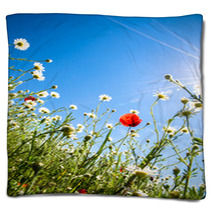 Colorful Flowers Blankets 64746057