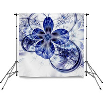 Colorful Fractal Flower Pattern Backdrops 60811832