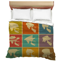 Colorful Icons Man In A Headdress Bedding 68171769