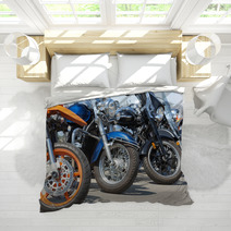 Colorful Motorcycles Bedding 52812277