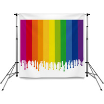 Colorful Painting Drops, Vector Backdrops 48279872