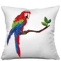 Colorful Parrot Pillows 47678328