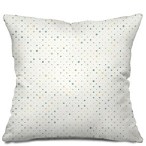 Colorful Polka Dot Pattern. EPS 8 Pillows 65670524