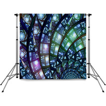 Colorful Stained-glass Backdrops 61875499