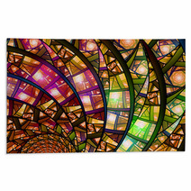 Colorful Stained-glass Rugs 67007363