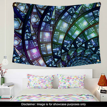 Colorful Stained-glass Wall Art 61875499