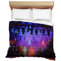 Colorful Theatrical Stage Lights Bedding 53536573