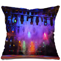 Colorful Theatrical Stage Lights Pillows 53536573