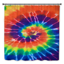 Colorful Tie Dye Fabric Texture Background Bath Decor 67616824
