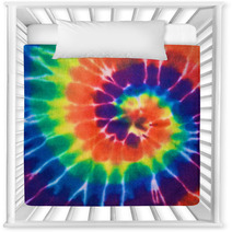 Colorful Tie Dye Fabric Texture Background In Square Ratio Nursery Decor 71249410