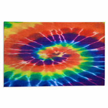 Colorful Tie Dye Fabric Texture Background Rugs 67616824