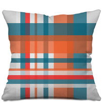 Colorful Urban Plaid Pattern Pillows 68157013