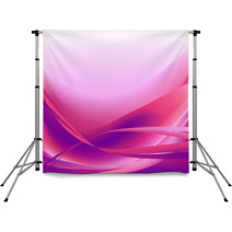 Colorful Waves Isolated Abstract Background Pink Backdrops 70758807