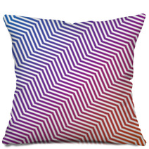 Colorful Zig Zag Lines Pattern Background Design Pillows 118447507