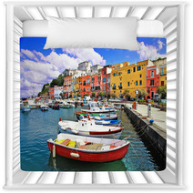 Colors Of Italy Series - Procida Island Nursery Decor 52756444