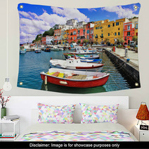 Colors Of Italy Series - Procida Island Wall Art 52756444