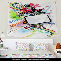 Colour Burst Frame Wall Art 5390638
