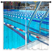Community Swimming Pool Window Curtains 8091572