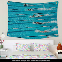 Competitive Swimming Wall Art 2990536
