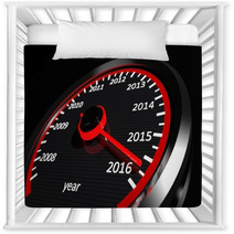 Conceptual 2016 Year Speedometer Nursery Decor 81506035