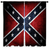 Confederate Flag Window Curtains 116906415