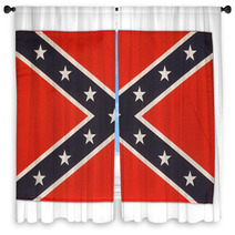 Confederate Flag Window Curtains 65741169