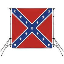Confederate Rebel Flag Backdrops 57977793