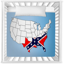 Confederate States Nursery Decor 91837653