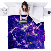 Constellation Sagittarius Blankets 65835357
