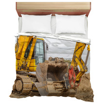 Construction Site - Excavator With Removable Bucket Bedding 56883160