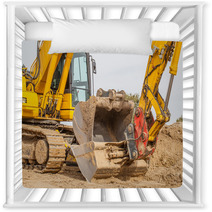 Construction Site - Excavator With Removable Bucket Nursery Decor 56883160