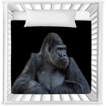 Contemplative Gorilla Nursery Decor 53962933