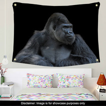 Contemplative Gorilla Wall Art 53962933
