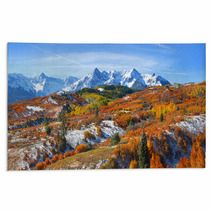 Continental Divide In Autumn Time Near Ridge Way Colorado Rugs 92782258