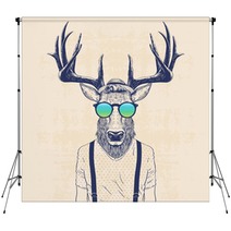 Cool Deer Backdrops 110031812
