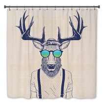 Cool Deer Bath Decor 110031812