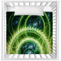 Cool Green Abstract Background Nursery Decor 63050521