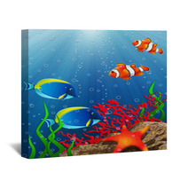 Coral Reef Wall Art 14413446