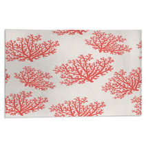 Corals Seamless Pattern Rugs 124879194