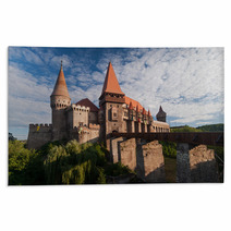 Corvin's (or Hunyadi) Castle In Hunedoara, Romania Rugs 49323598