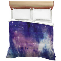 Cosmos Banner With Stars Bedding 74367086