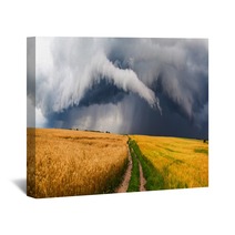 Country Road Storm Wall Art 87230895