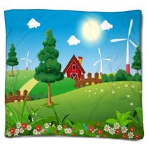 Countryside Farm Blankets 78485532