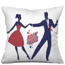 Couple 1950s 50s Rock And Pillows 143427785
