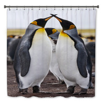Couple King Penguins Bath Decor 50922420